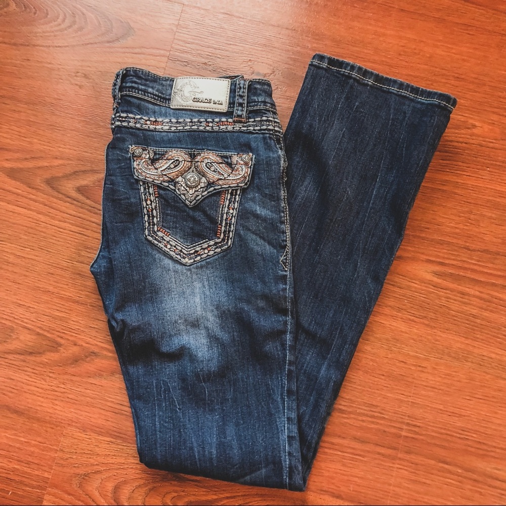 Grace brand boot cut jeans